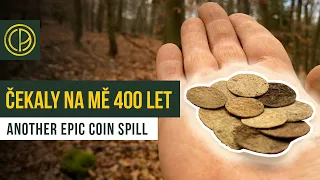 Amazing coin spill treasure from thirty-years war found metal detecting!!!