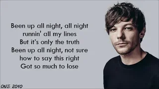 Louis Tomlinson - Defenceless (lyrics)