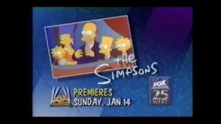 The Simpsons Fox Promo (1989): "Bart the Genius" (S01E02) (30 second)