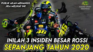 PUBLIK MENANGIS❗ INILAH 3 INSIDEN BESAR VALENTINO ROSSI SEPANJANG MOTOGP 2020!