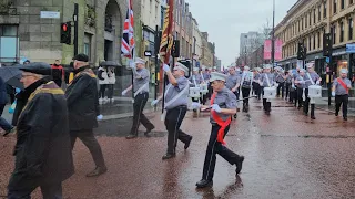 Dennistoun Rangers Flute Band - Apprentice boys of Derry closing of the gates - Glasgow 2023