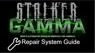 Stalker Gamma Weapon/Armor Repair System Guide