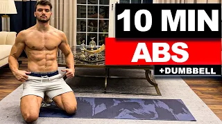 10 Min Perfect ABS Workout With Dumbbell | velikaans