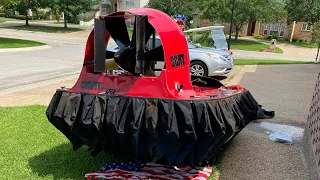 Hovercraft part 2! Taking a look at the skirts!