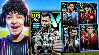 اشتريت بكج ميسي الاسطووري.!🔥أقوي لاعب في تاريخ اللعبة 103+ !!😍🔥 eFootball 24