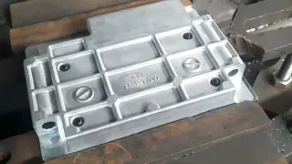 Part 3 - Porsche Taycan battery module modification (Cover machining)