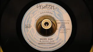 Derrick Harriott ‎- Brown Baby - Crystal : 1110 (45s)