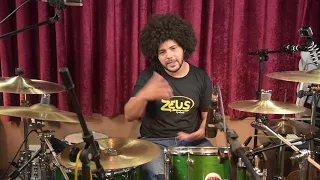 Wlajones Carvalho  "DRUM COVER REC FERIDA CURADA" COM PART BRUNO MACHADO BASS