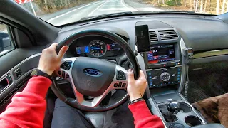 2012 Ford Explorer 3.5 AT - POV TEST DRIVE