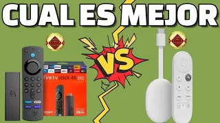 Cuál es mejor TV Box 2024 Comparativa Fire TV 4k Max vs Chromecast 4k Google TV Best media streaming