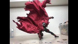 Spawn Custom Wired Cape Review - McFarlane Toys Mortal Kombat 11 Figure