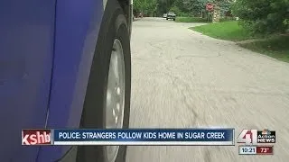 Strangers attempt to accost kids in Sugar Creek, Brookside