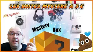 Les  Box  mystère a 5 € sur aliexpress Arnaque ou pas  ? :)