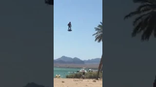 Most Recent Flyboard® Air Farthest flight by this Hover-Boarder! #FrankyZapataIt