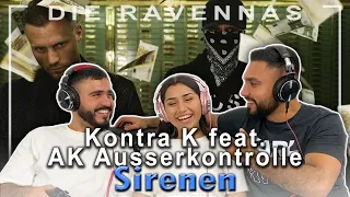 Reaktion auf Kontra K feat. AK Ausserkontrolle - Sirenen | Die Ravennas