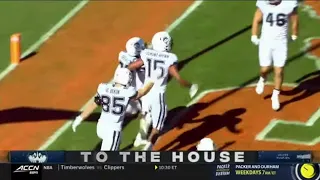 Uconn 99 Yard Kick Return TD vs Clemson | 2021 College Football