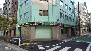 [4K60][Tokyo]Afternoon Walk around Shinjuku - Yotsuya