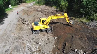 Ремонт Восточного входа Национального парка Столбы