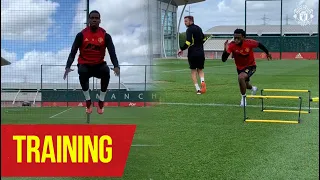 Training | Manchester United stars train at the Aon Training Complex