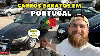 Preços de carros BARATOS em Portugal 🇵🇹 |ABAIXO DE 5MIL EUROS|