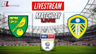 NORWICH CITY vs LEEDS UNITED Live Stream Football EFL CHAMPIONSHIP PLAYOFF SEMI FINAL Coverage Free