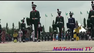 How Nigerian Army Band Surprises Mr President.... The Best Performance