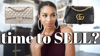 SHOULD I SELL???? | Time to PURGE a few bags  | KWSHOPS