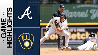 Braves vs. Brewers Game Highlights (7/23/23) | MLB Highlights