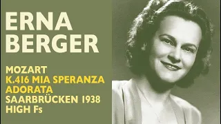 Erna Berger’s early performance of Mozart's spectacular aria