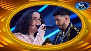 La EMOCIONANTE actuación de Paula con LA SIRENITA gana EL TICKET | Los Rankings 3 | Idol Kids 2022