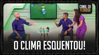 POLÊMICA! PEDROSA, FERNANDA E VENÊ DISCORDAM SOBRE COBRANÇA DA TORCIDA DO VASCO!