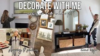 DECORATE WITH ME // Inspo, shopping, & designing tips! Making Our House a Home Ep. 1