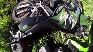 Dropped Bike in Farm Field