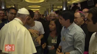 #Synod2018: il Papa in mezzo ai giovani