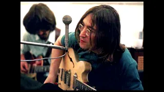 The Beatles - Sun King-Don't Let Me Down (1969 Rehearsal)