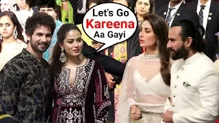 Shahid Kapoor IGNORES Kareena Kapoor At Isha Ambani Wedding Ceremony