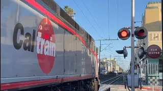 First day in California. We take an afternoon/evening tour of Caltrain in San Mateo/Burlingame.