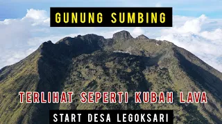 TERBANG KE KAWAH GUNUNG SUMBING darip Legoksari