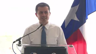 US Secretary Pete Buttigieg in Houston to highlight major port infrastructure investments