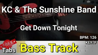 KC & The Sunshine Band - Get Down Tonight (Bass Track) Tabs