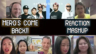 REACTION MASHUP nobodyknows+ - Hero's Come Back!! / THE FIRST TAKE