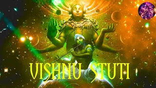 VISHNU STUTI l SHUKLAM BARADHARAM VISHNUM  l MOST POWERFUL MANTRA OF LORD VISHNU STORM.