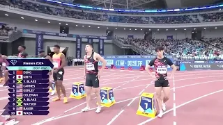 Look very Good ! 100 Mt Men Athletisme Athletics Wanda Diamond League 2024 Xiamen