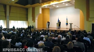 krnews.ua - в Кривой Рог с рабочим визитом прибыл Президент Украины Петр Порошенко