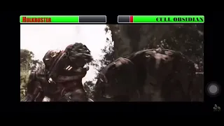 Cull obsidian vs hulkbuster avengers infinity war