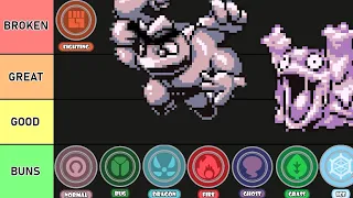 Pokémon RBY Type Tier List (Gen 1)