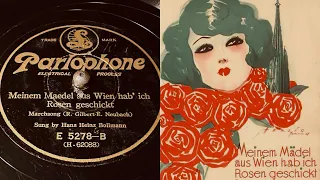 Hans Heinz Bollmann - Meinem Maedel Aus Wien Hab’ Ich Rosen Geschickt - 78 rpm - Parlophone E5278