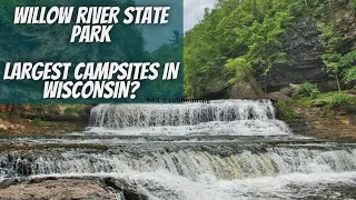 Largest Campsites in Wisconsin??  - Tour of Willow River WI State Park,  Hudson WI & Stillwater MN