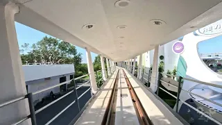 PeopleMover POV - Space Mountain with Service Lights On - May 2023 - Magic Kingdom - Orlando, FL
