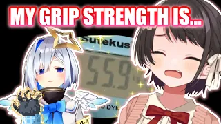 Subaru Reveals Her Grip Strength After Googling Kanata's Grip Strength【Hololive】